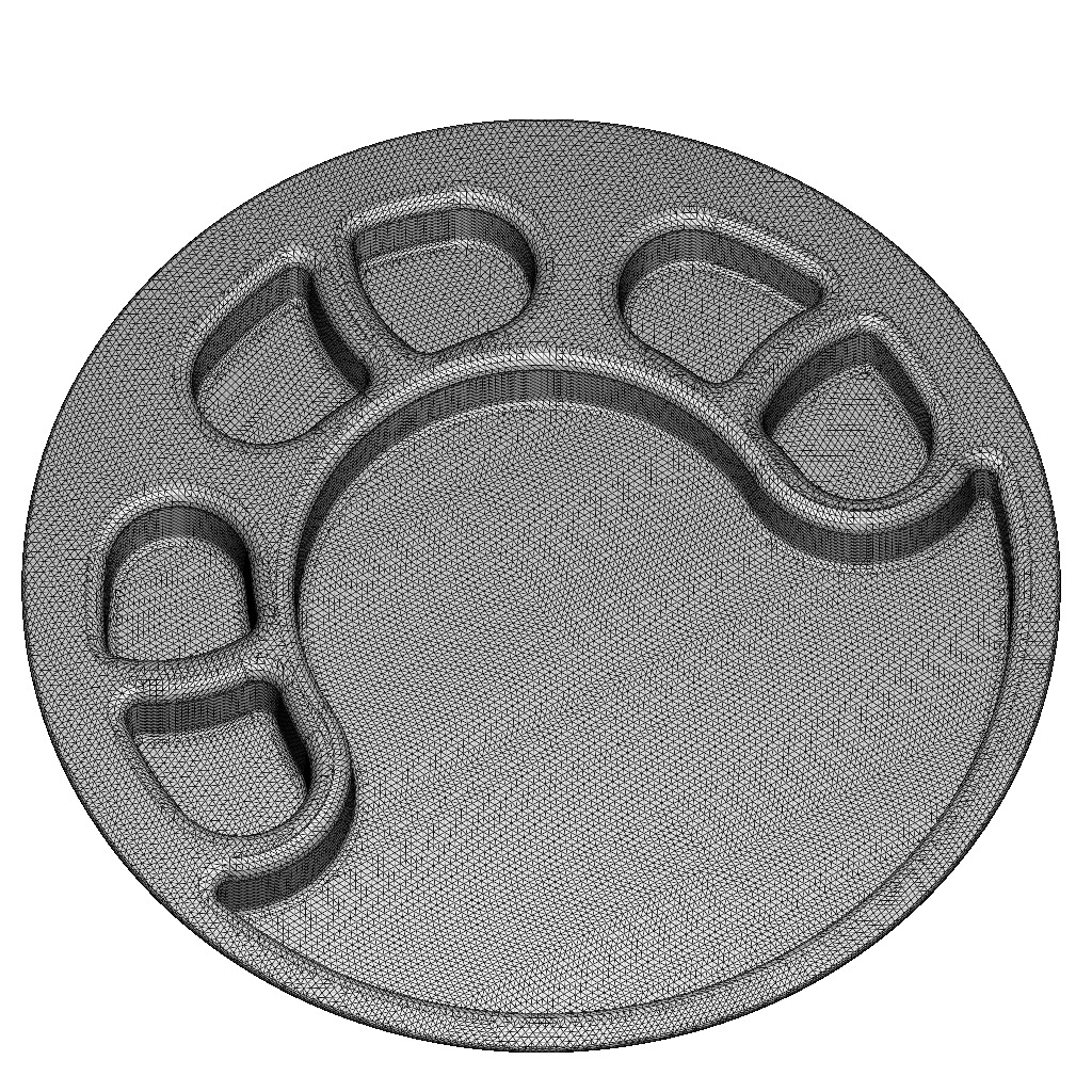 Premium Partition Plate 3D print model_3