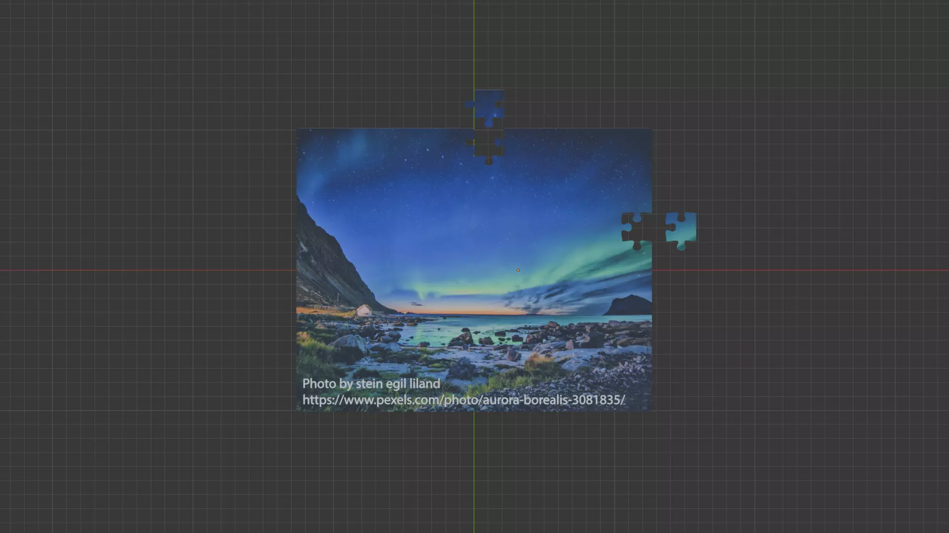 Puzzle 8 by 10 with UV Free 3D model
