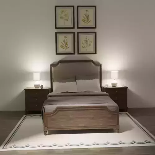 Queen Bed ASHLEY Veramond