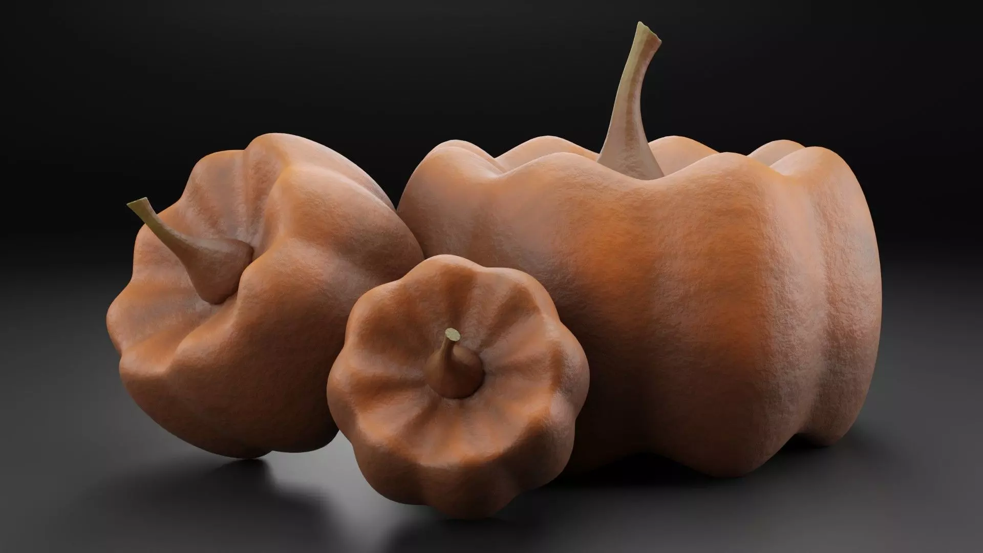 Pumpkins Free 3D model