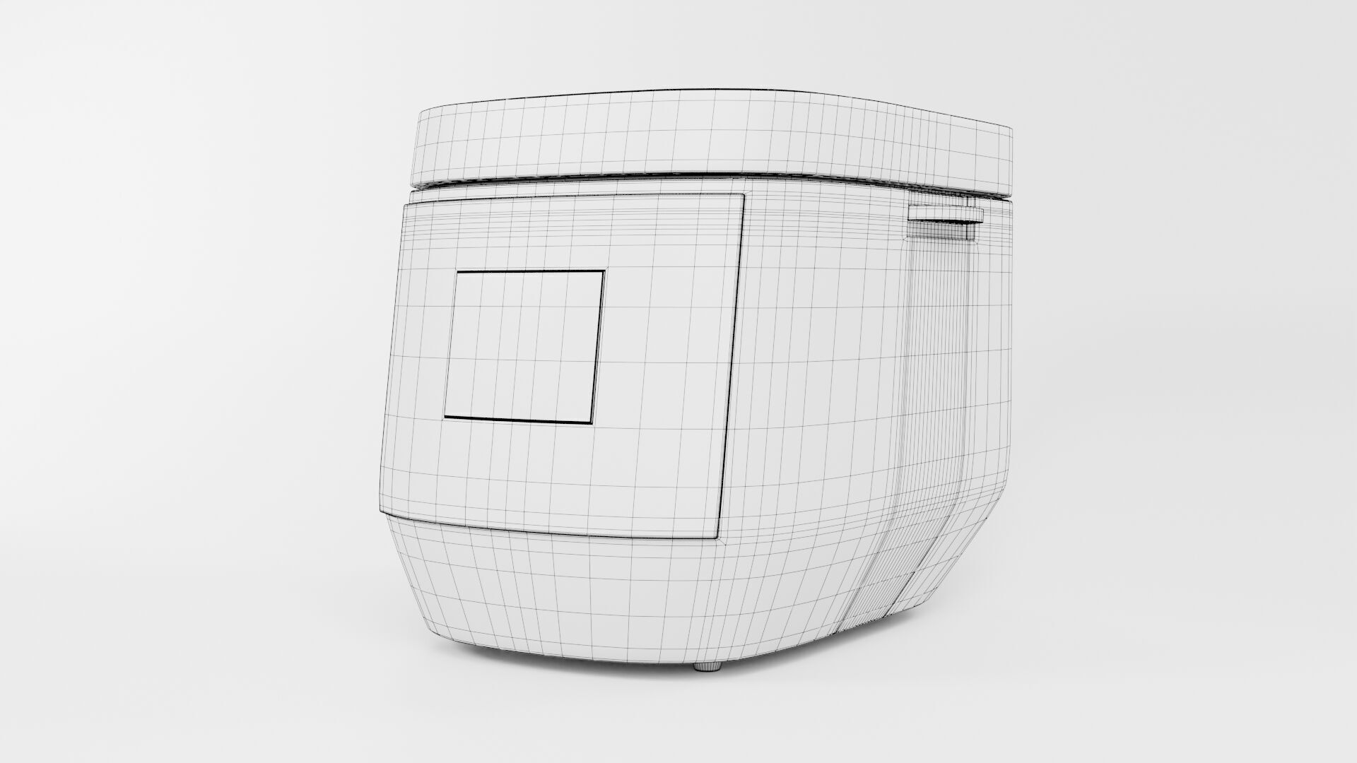Rice Cooker CG1 3D model_1