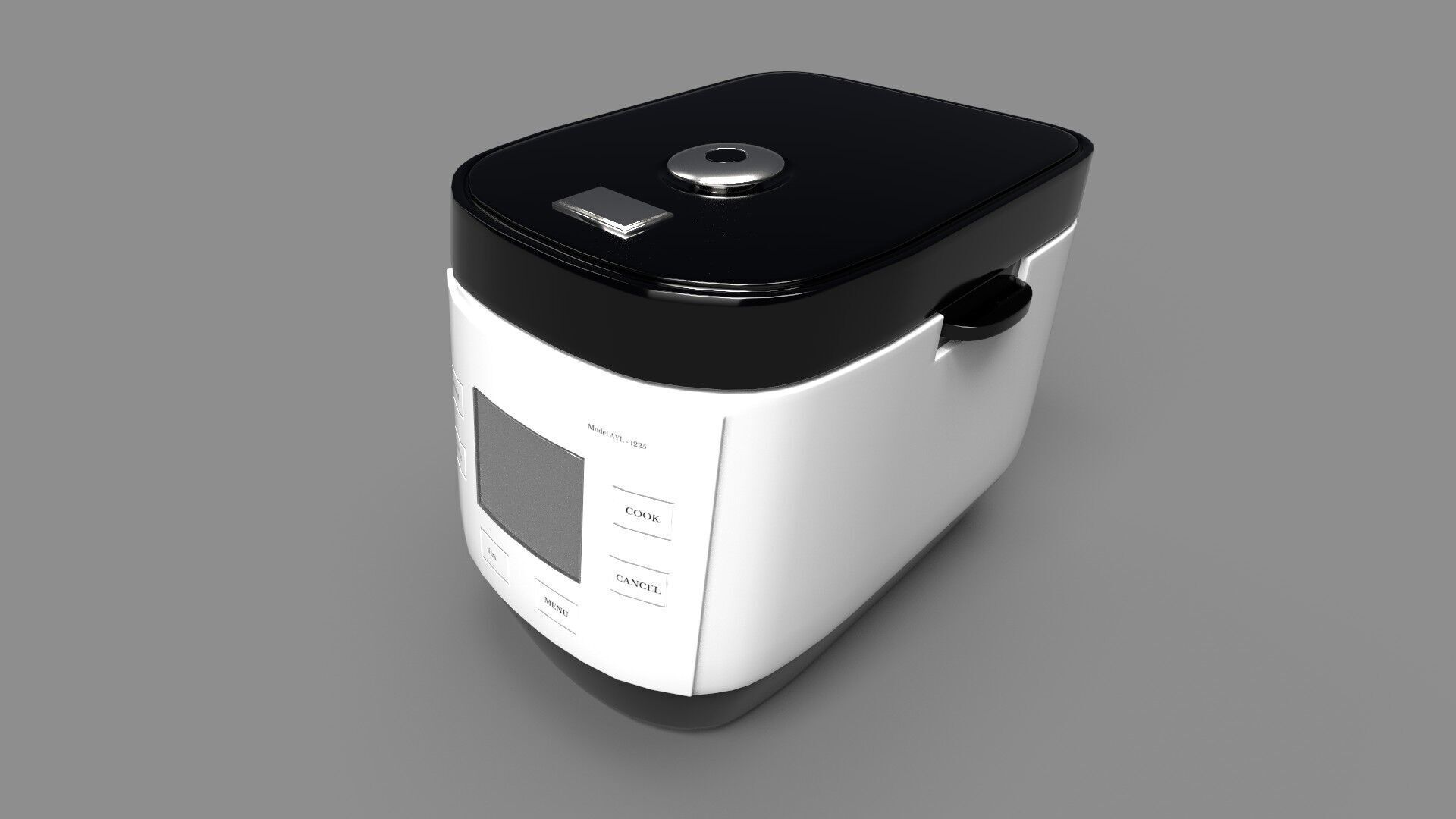Rice Cooker CG1 3D model_3