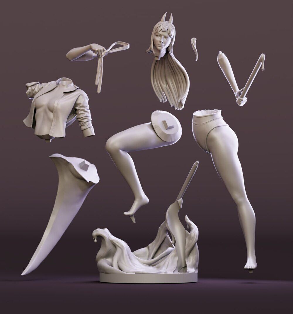 Power - Chainsaw Man 3D print model_7