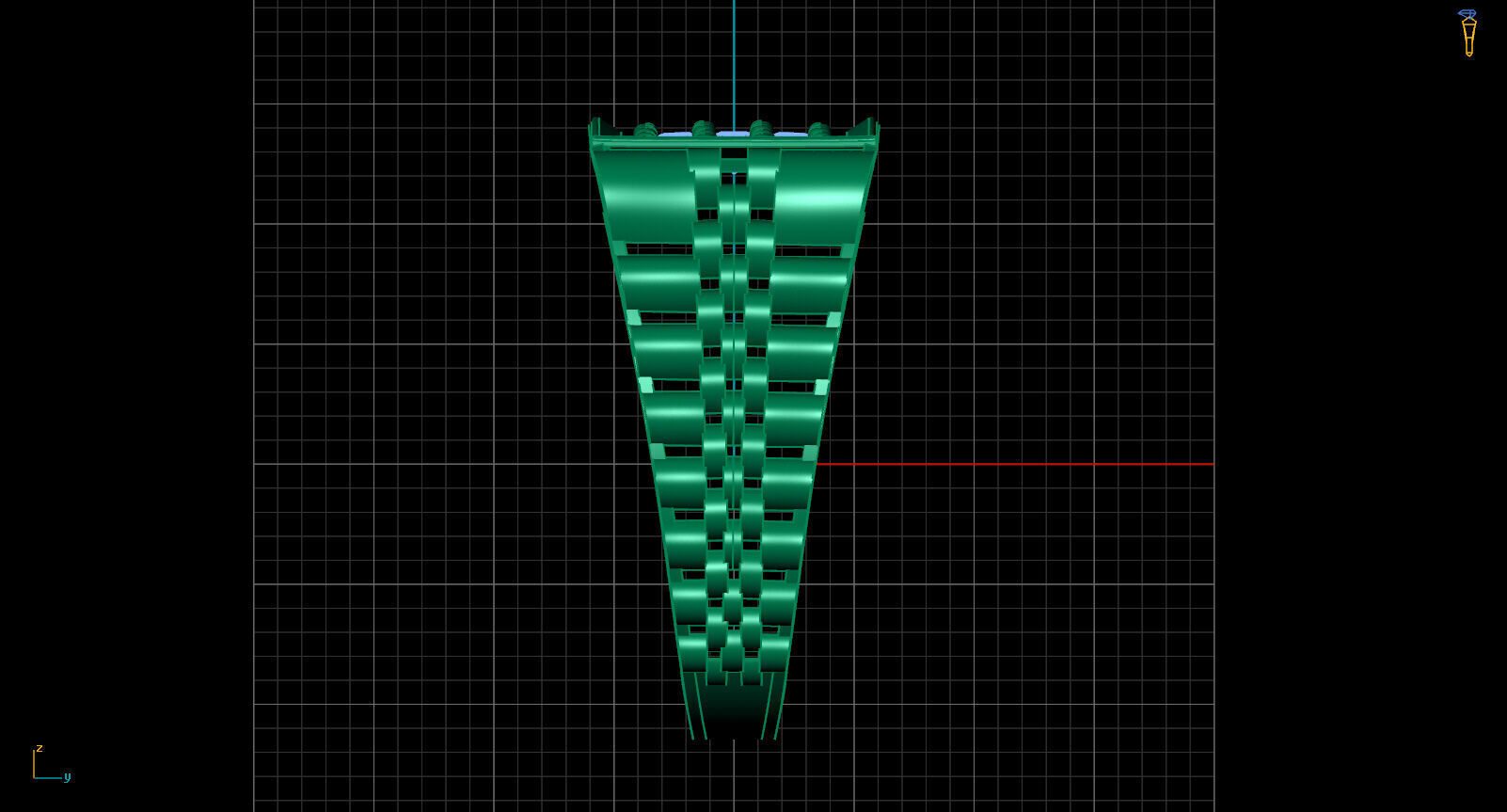 Print Ready STL 3DM  Gents Rings Diamond Men Ring  3D print model_4