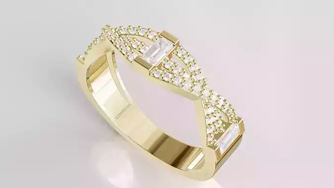 Jewelry Diamond Ring Model RG58