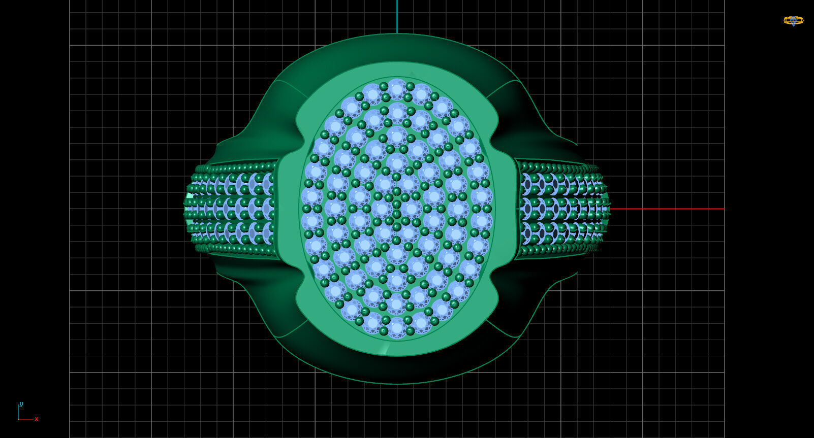 Print Ready STL 3DM Gents Rings Diamond Men Ring 3D print model_5