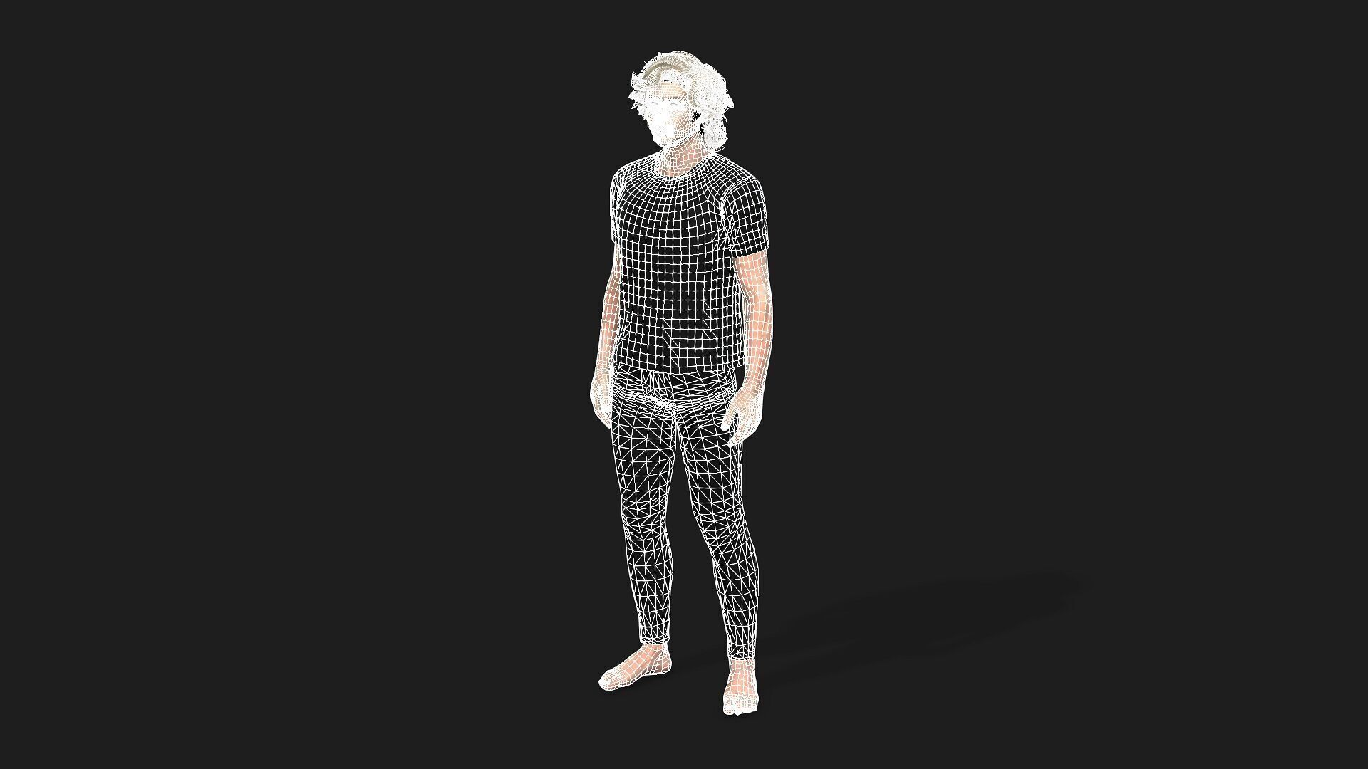 Realistic 3D Male Character 3D model_23