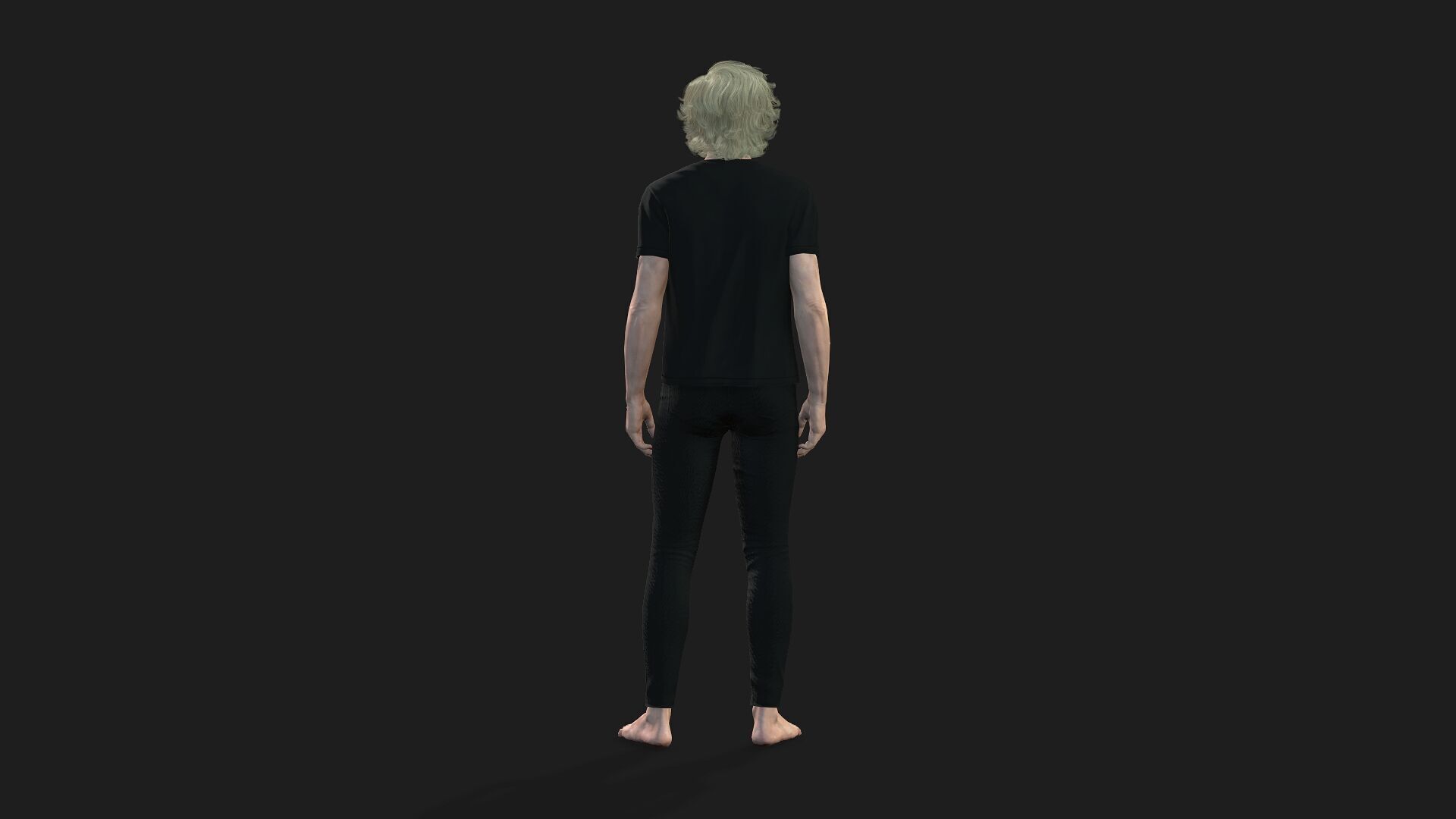 Realistic 3D Male Character 3D model_4