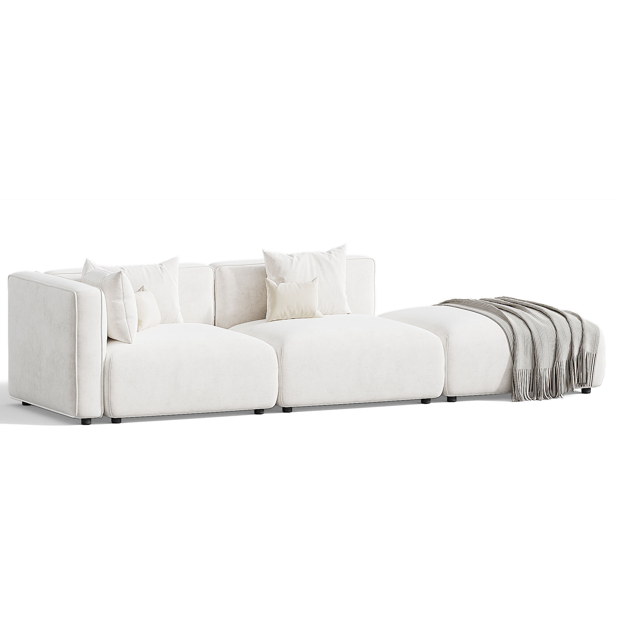 Arya Modular Sofa 3D model_3