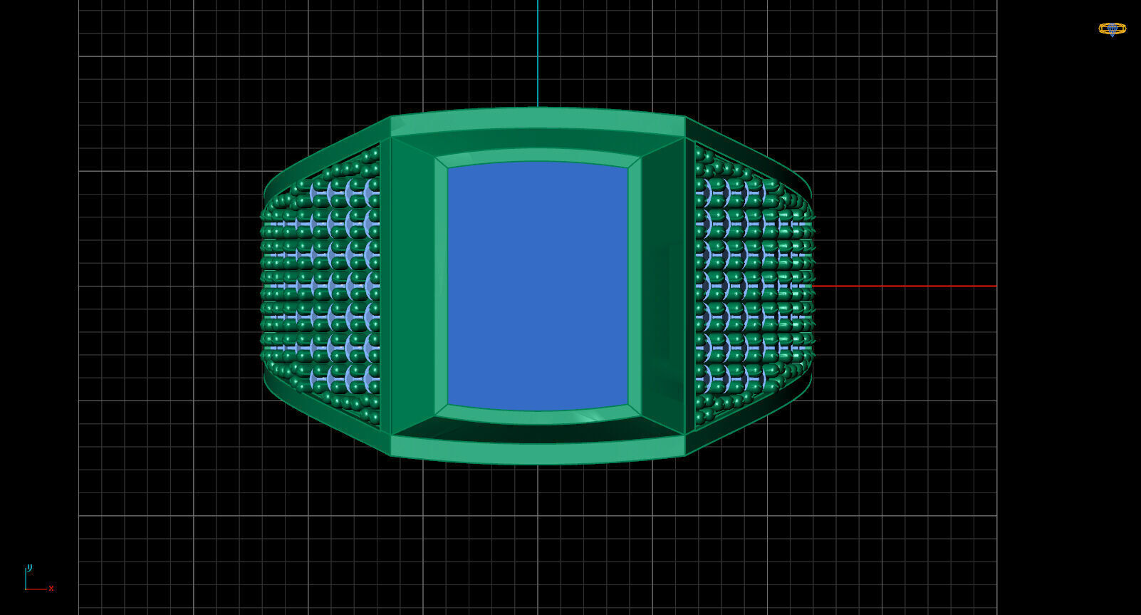 Print Ready STL 3DM Gents Rings Diamond Men Ring 3D print model_5