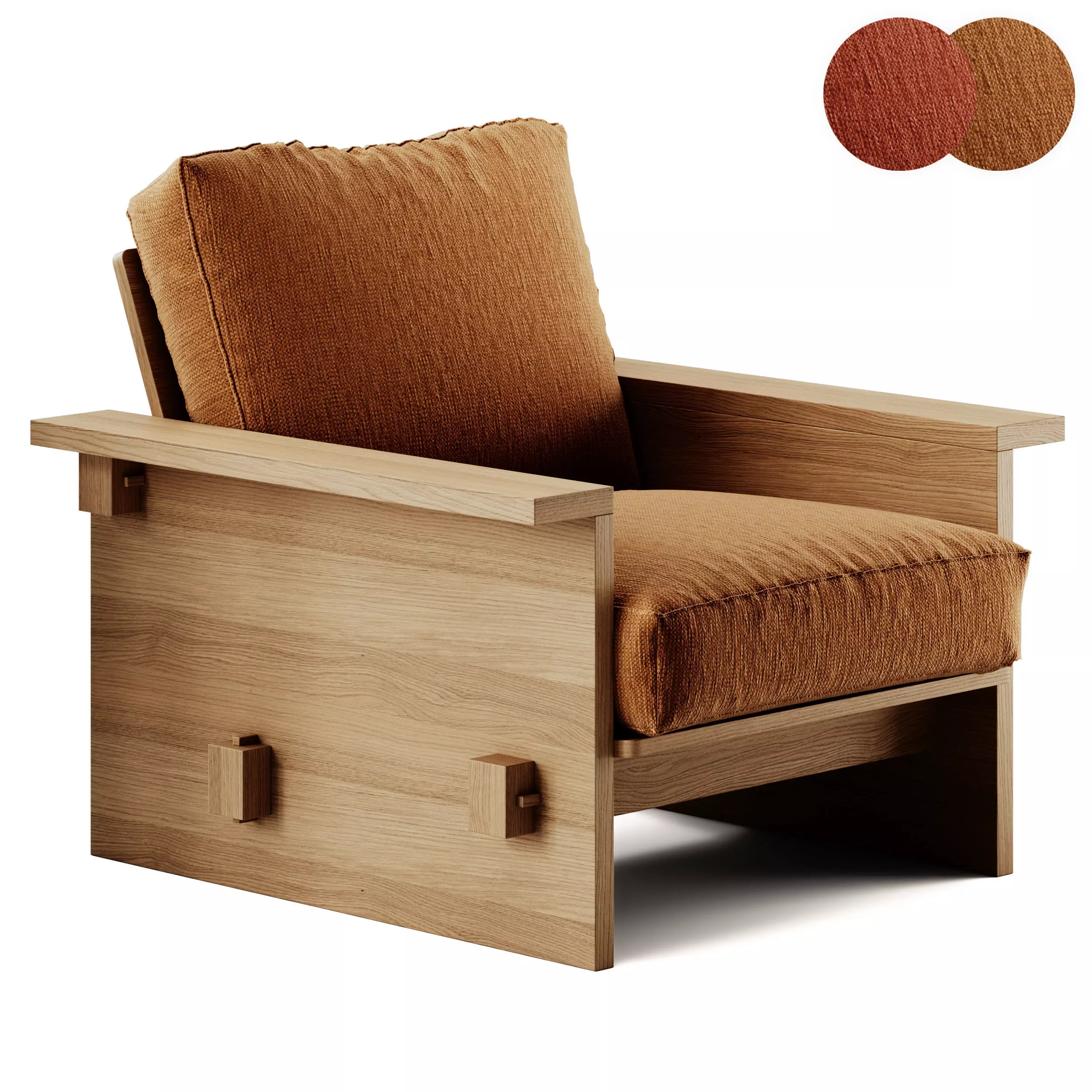 Andreu World Armchair Mariya BU22747 3D model