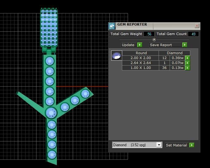 GOLDEN CROSS STYLE PENDANT 3D PRINTABLE MODEL 3D print model_6
