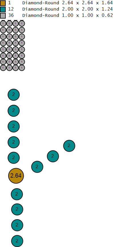 GOLDEN CROSS STYLE PENDANT 3D PRINTABLE MODEL 3D print model_5