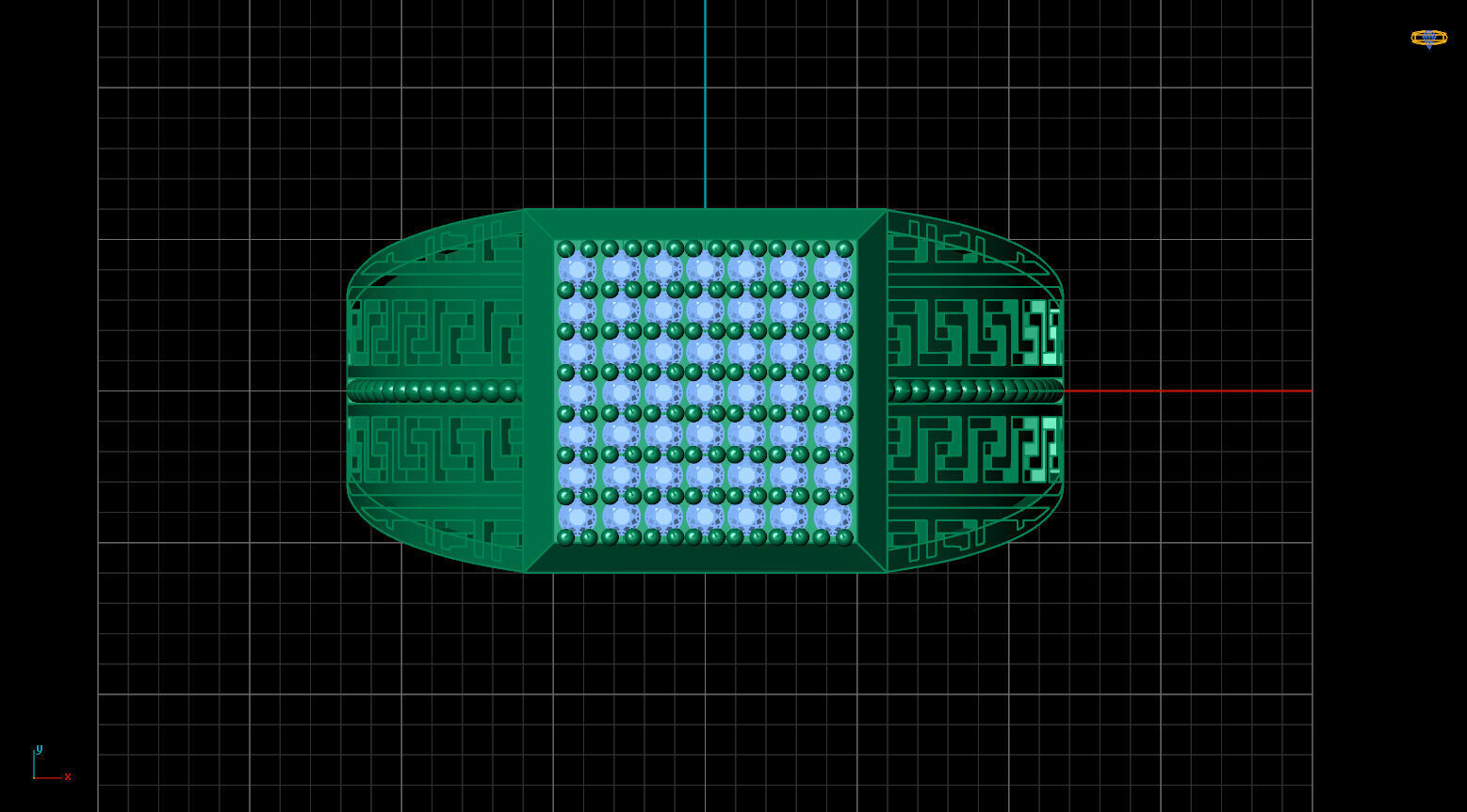 Print Ready STL 3DM  Gents Rings Diamond Men Ring  3D print model_5