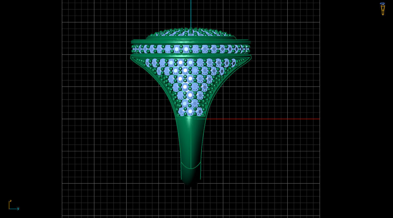 Print Ready STL 3DM  Gents Rings Diamond Men Ring  3D print model_4