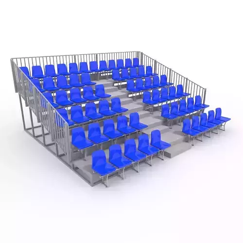 Bleachers 9 3D model