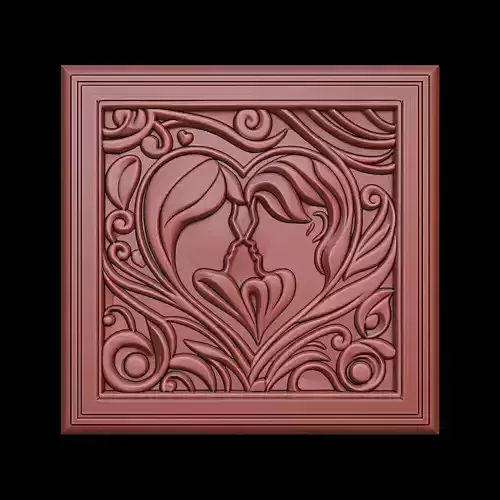 3d printable Valentine ornament