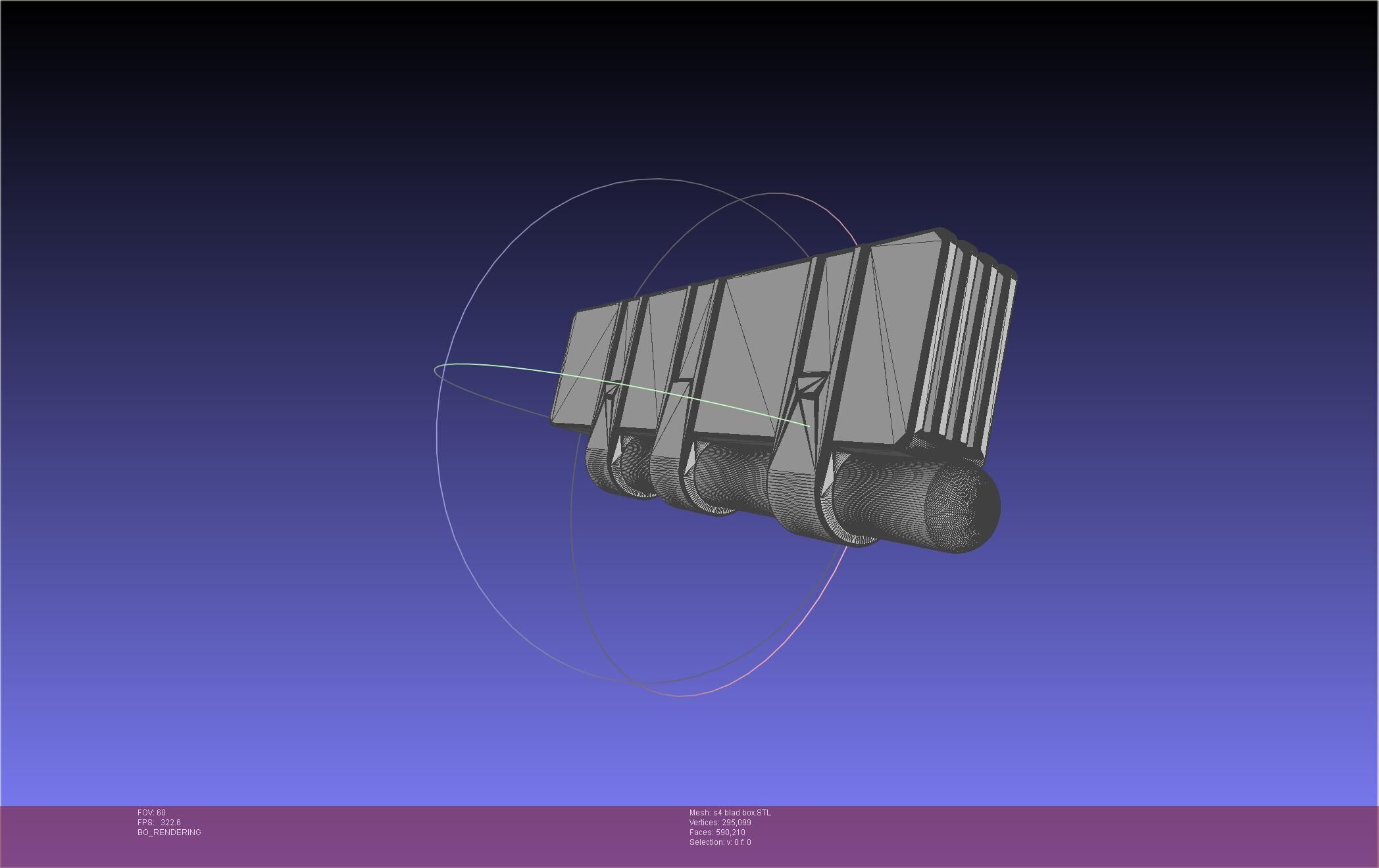 Attack On Titan Season 4 Gear Blade Box 3D print model_34