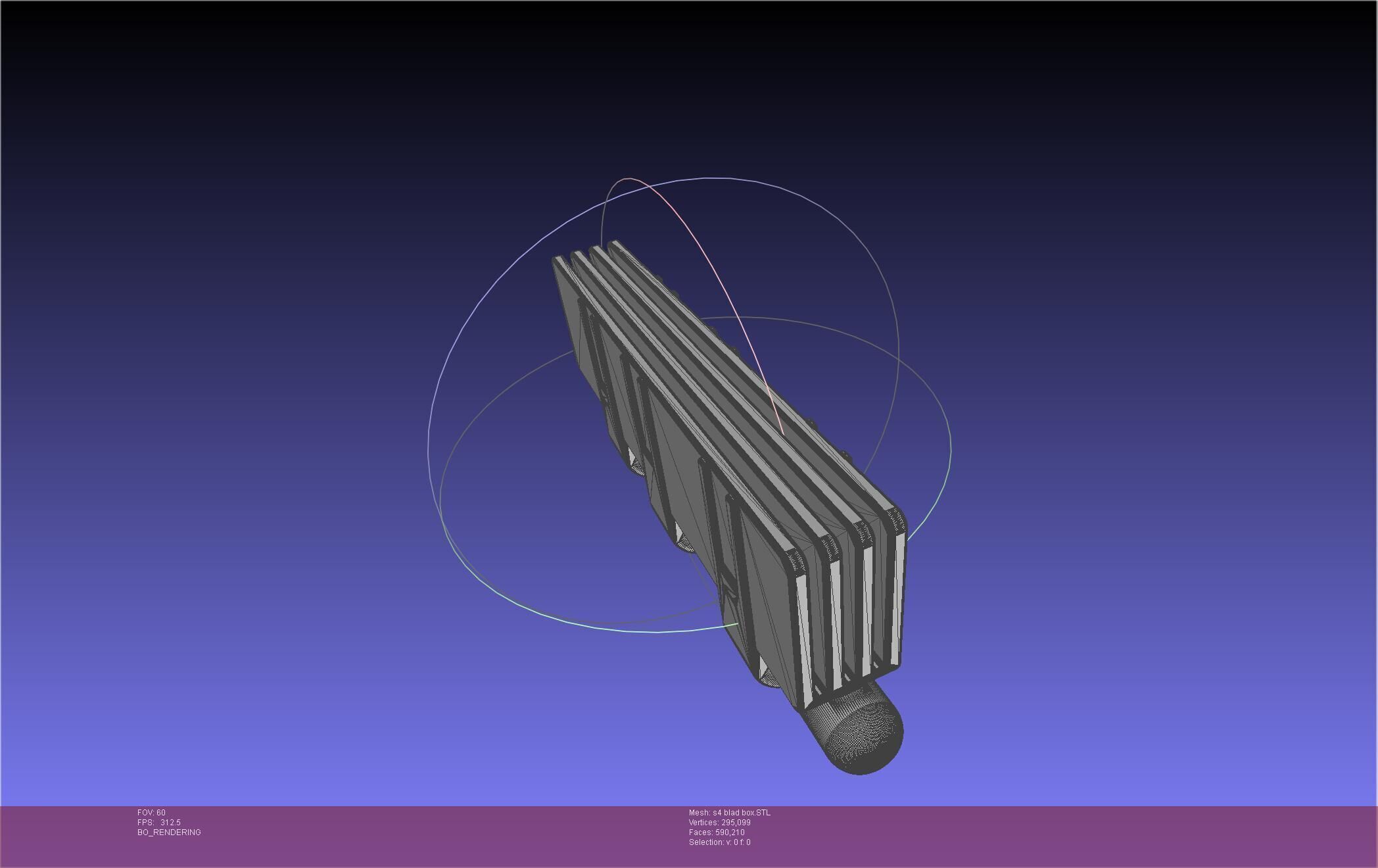 Attack On Titan Season 4 Gear Blade Box 3D print model_33