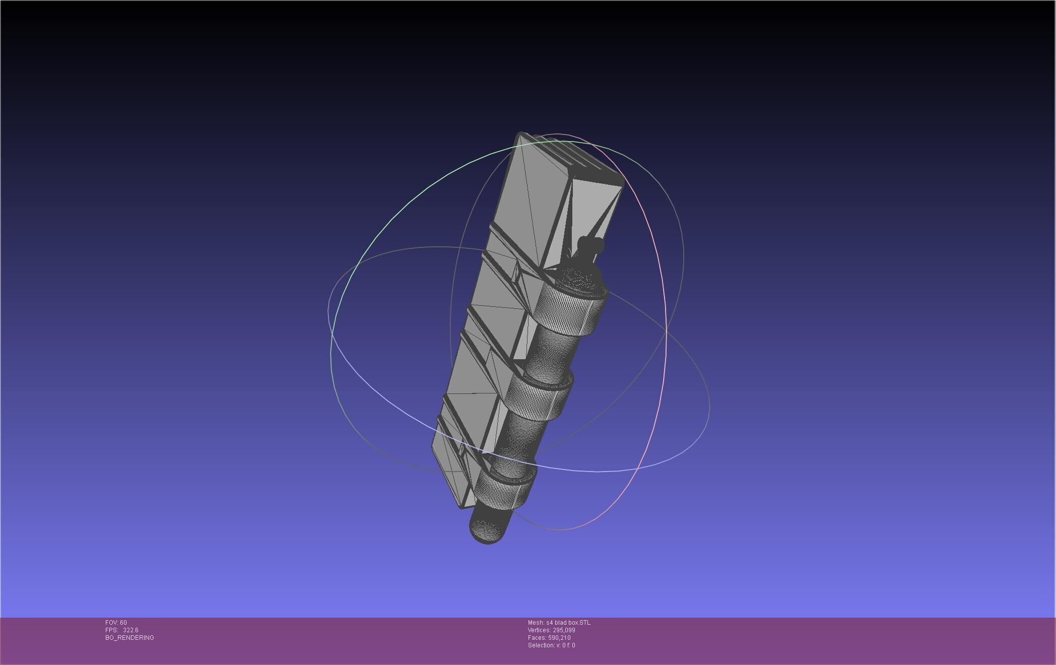 Attack On Titan Season 4 Gear Blade Box 3D print model_38