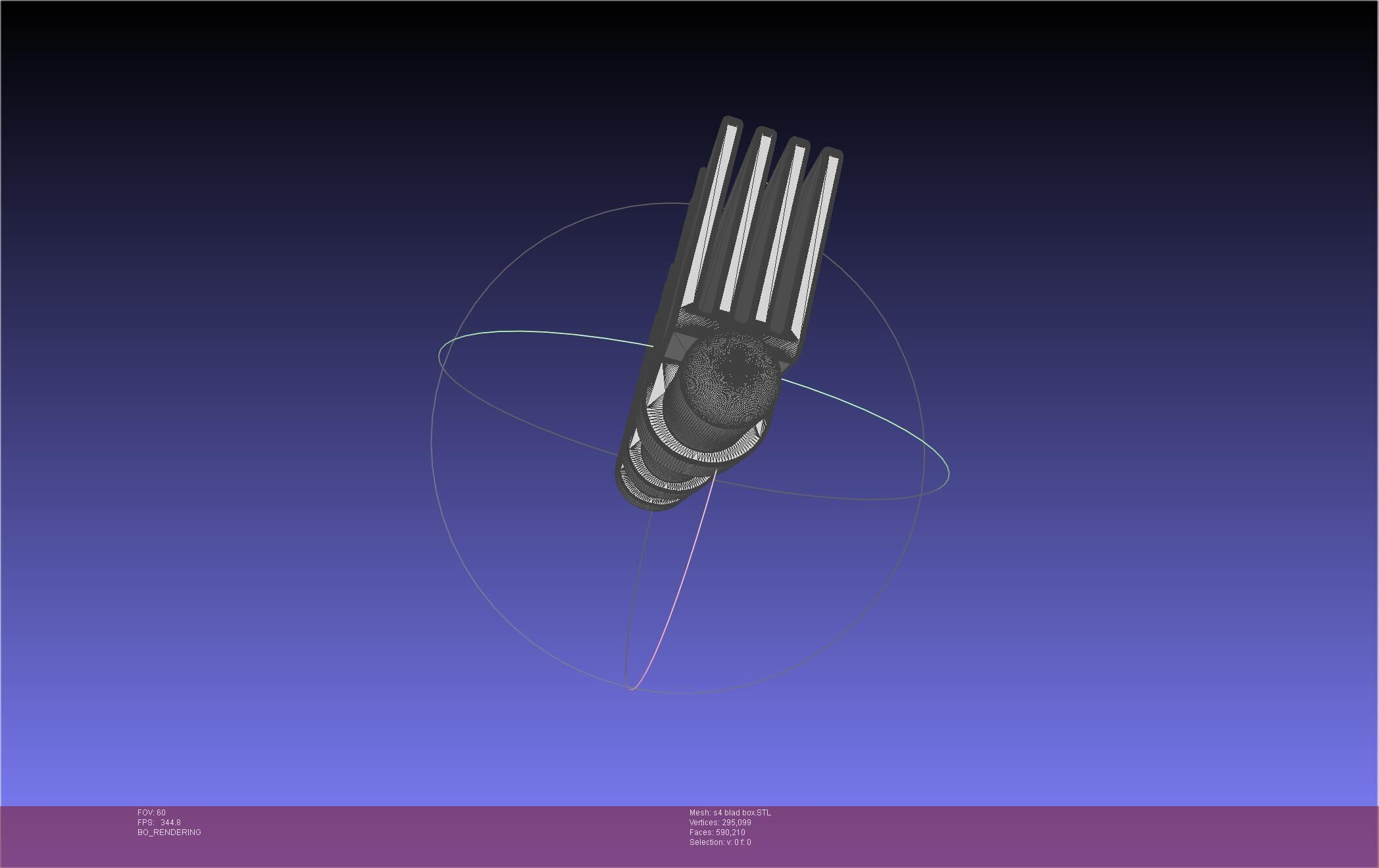 Attack On Titan Season 4 Gear Blade Box 3D print model_35