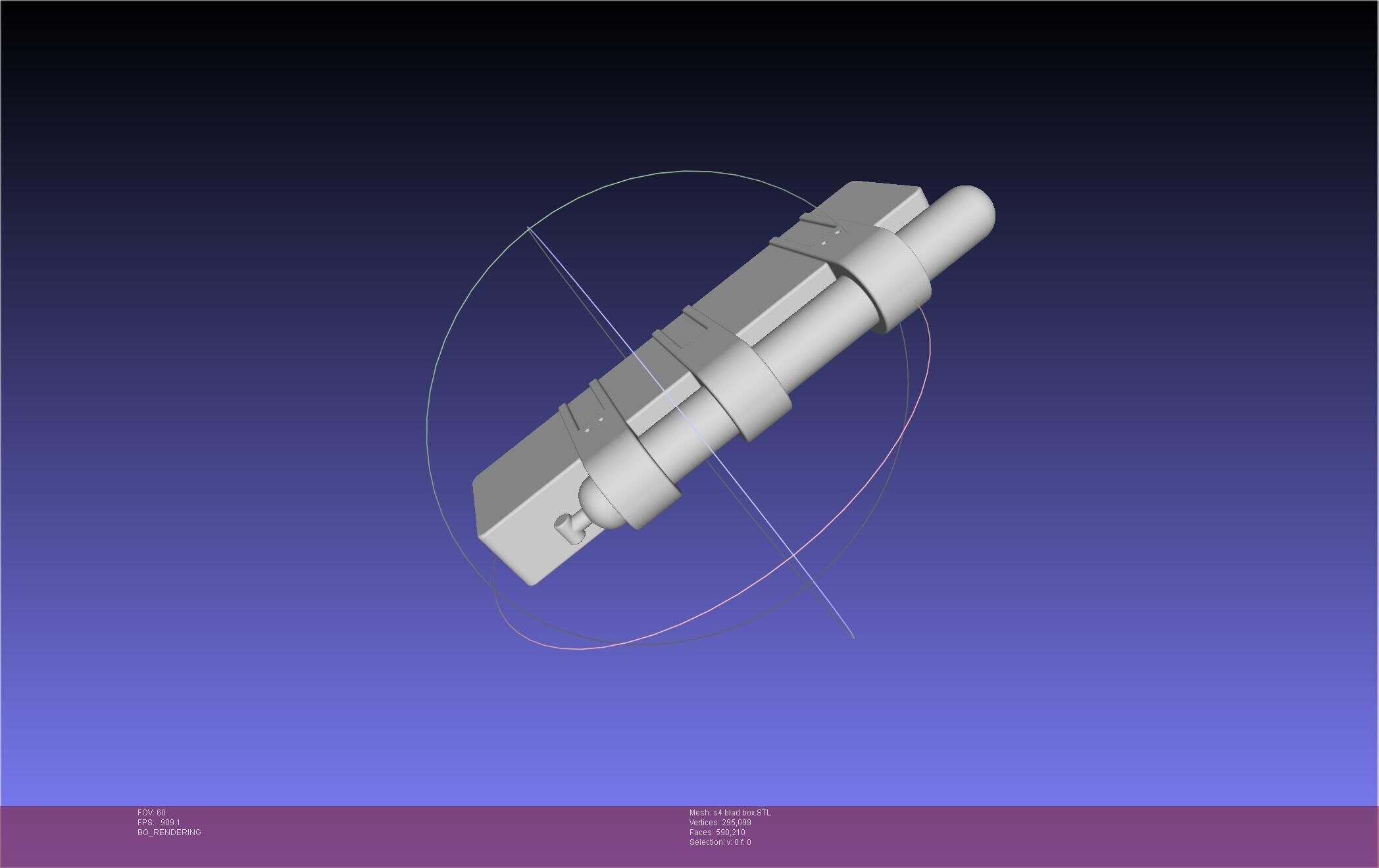 Attack On Titan Season 4 Gear Blade Box 3D print model_17