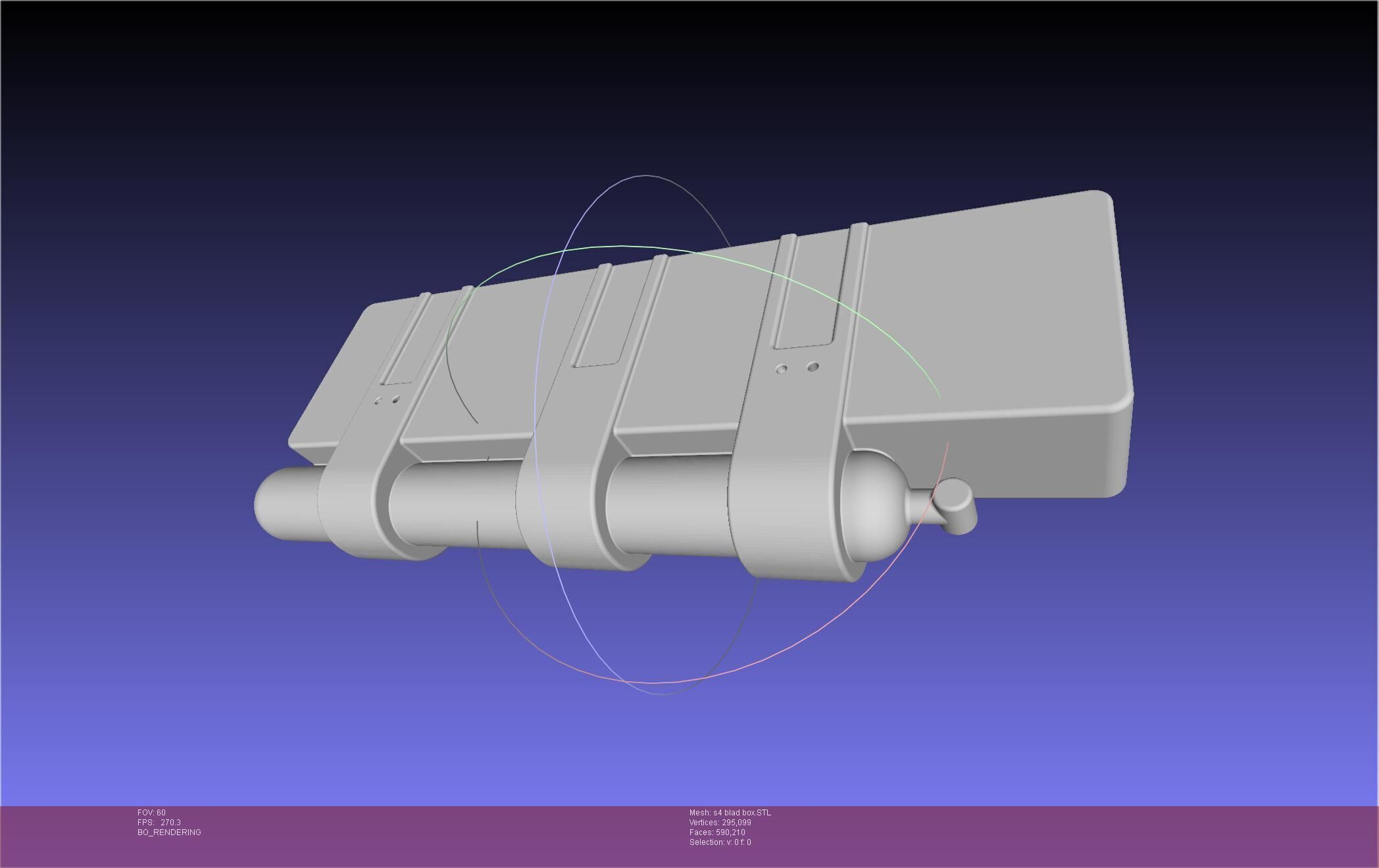 Attack On Titan Season 4 Gear Blade Box 3D print model_46