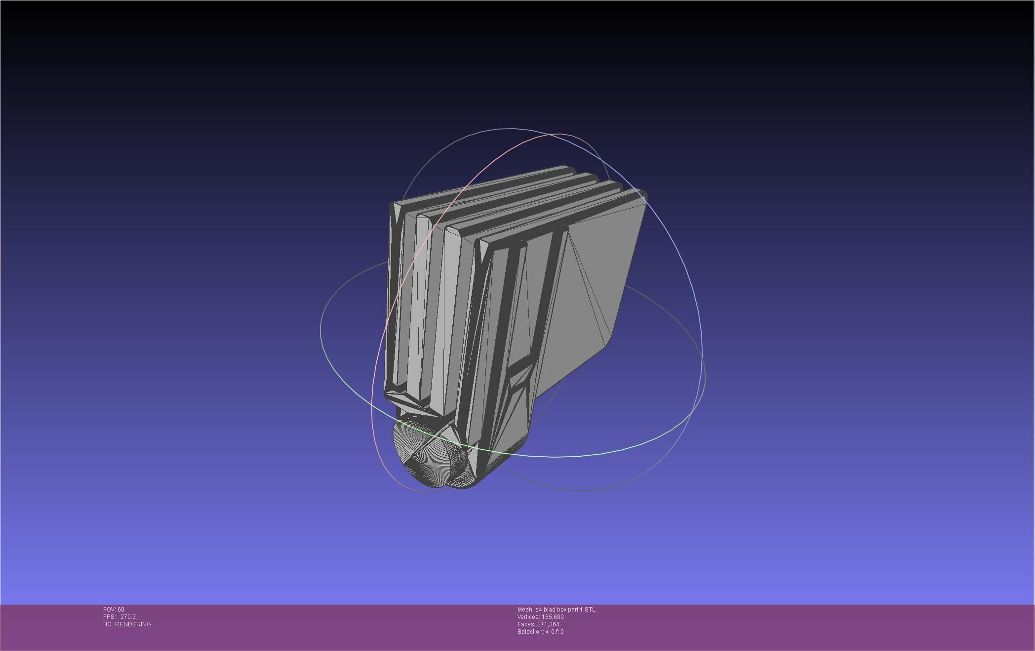 Attack On Titan Season 4 Gear Blade Box 3D print model_51