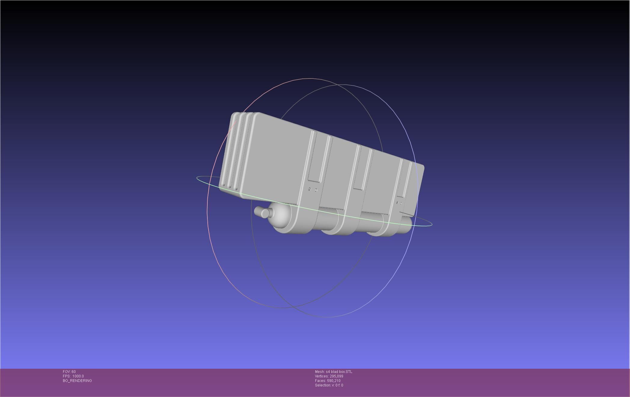 Attack On Titan Season 4 Gear Blade Box 3D print model_11