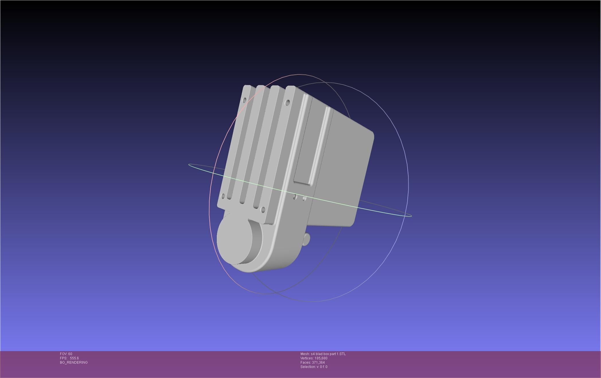 Attack On Titan Season 4 Gear Blade Box 3D print model_49