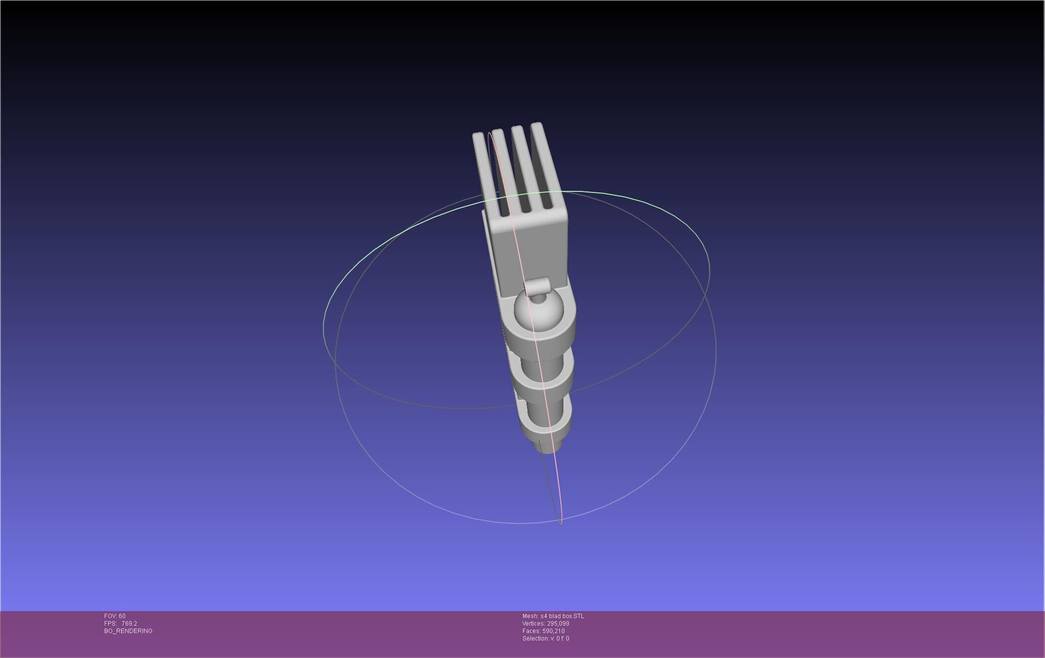 Attack On Titan Season 4 Gear Blade Box 3D print model_13