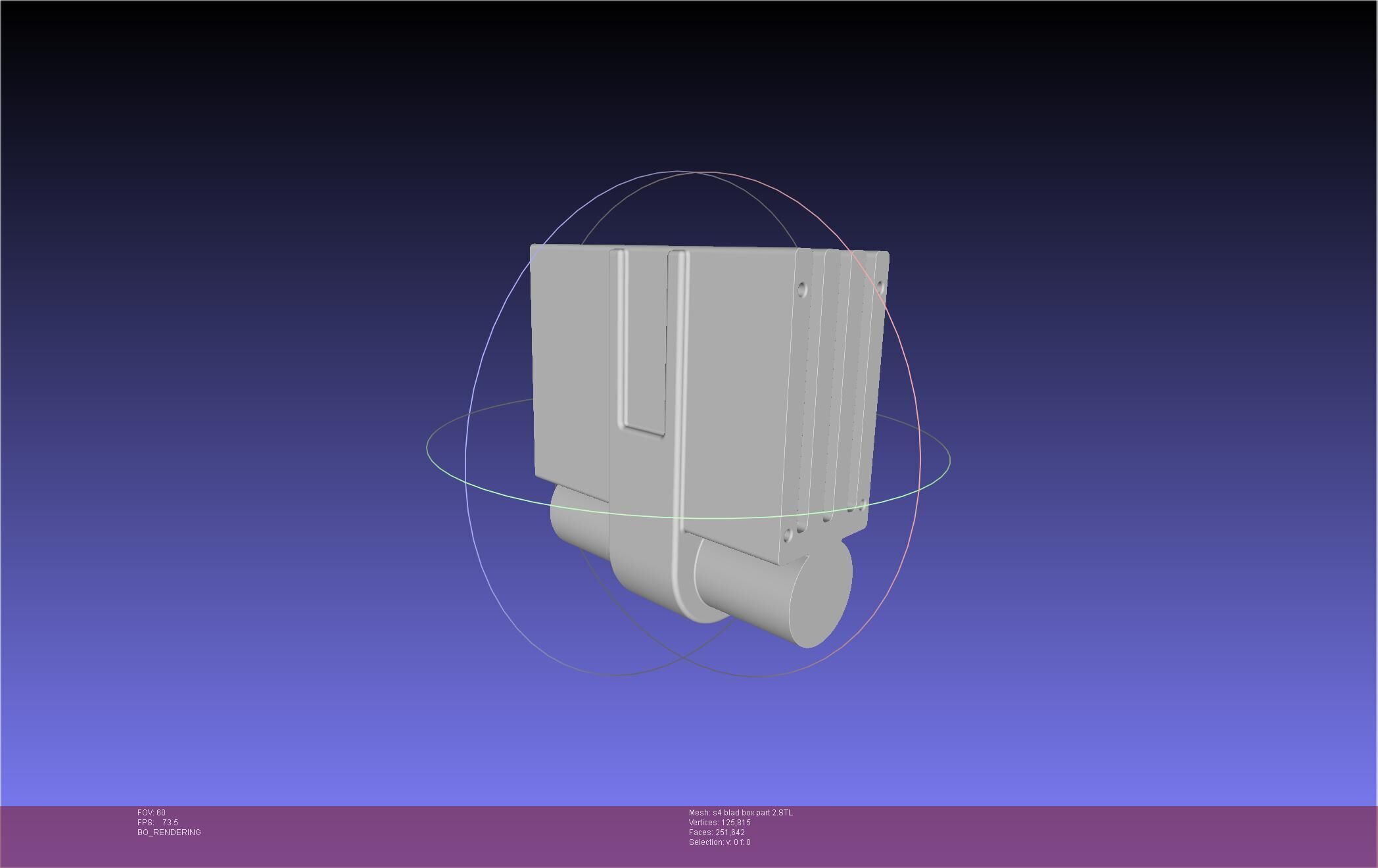 Attack On Titan Season 4 Gear Blade Box 3D print model_55