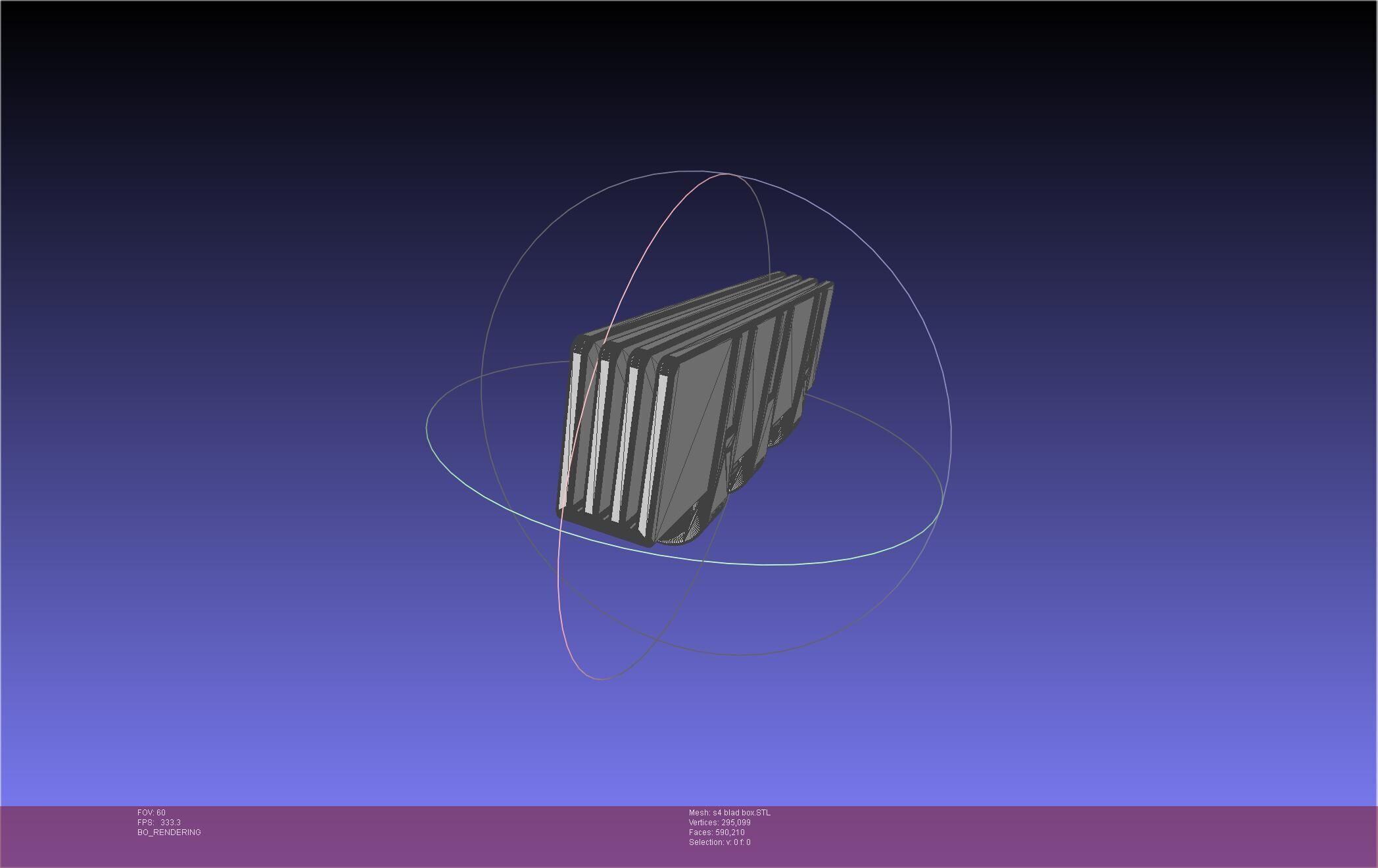 Attack On Titan Season 4 Gear Blade Box 3D print model_27