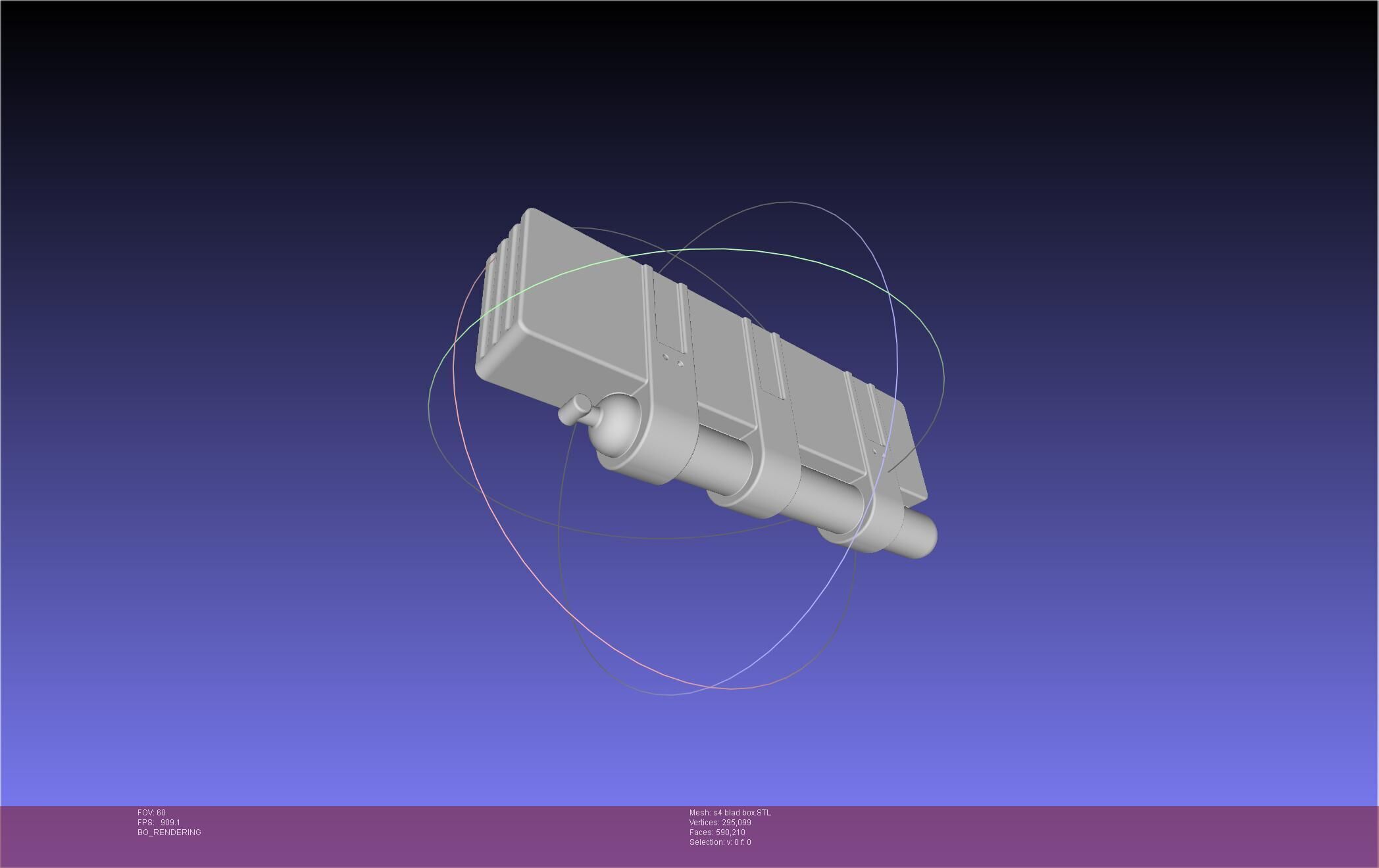 Attack On Titan Season 4 Gear Blade Box 3D print model_14