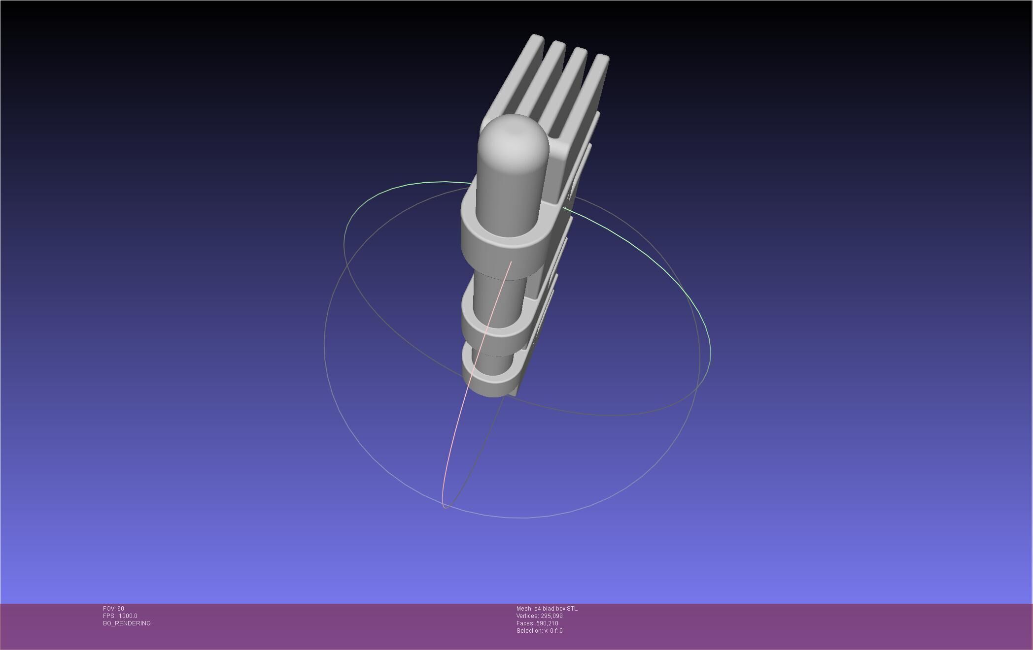 Attack On Titan Season 4 Gear Blade Box 3D print model_16