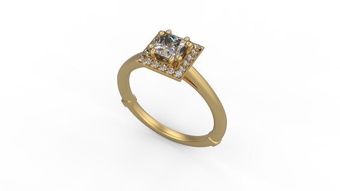 Women Solitaire 2680 3D print model