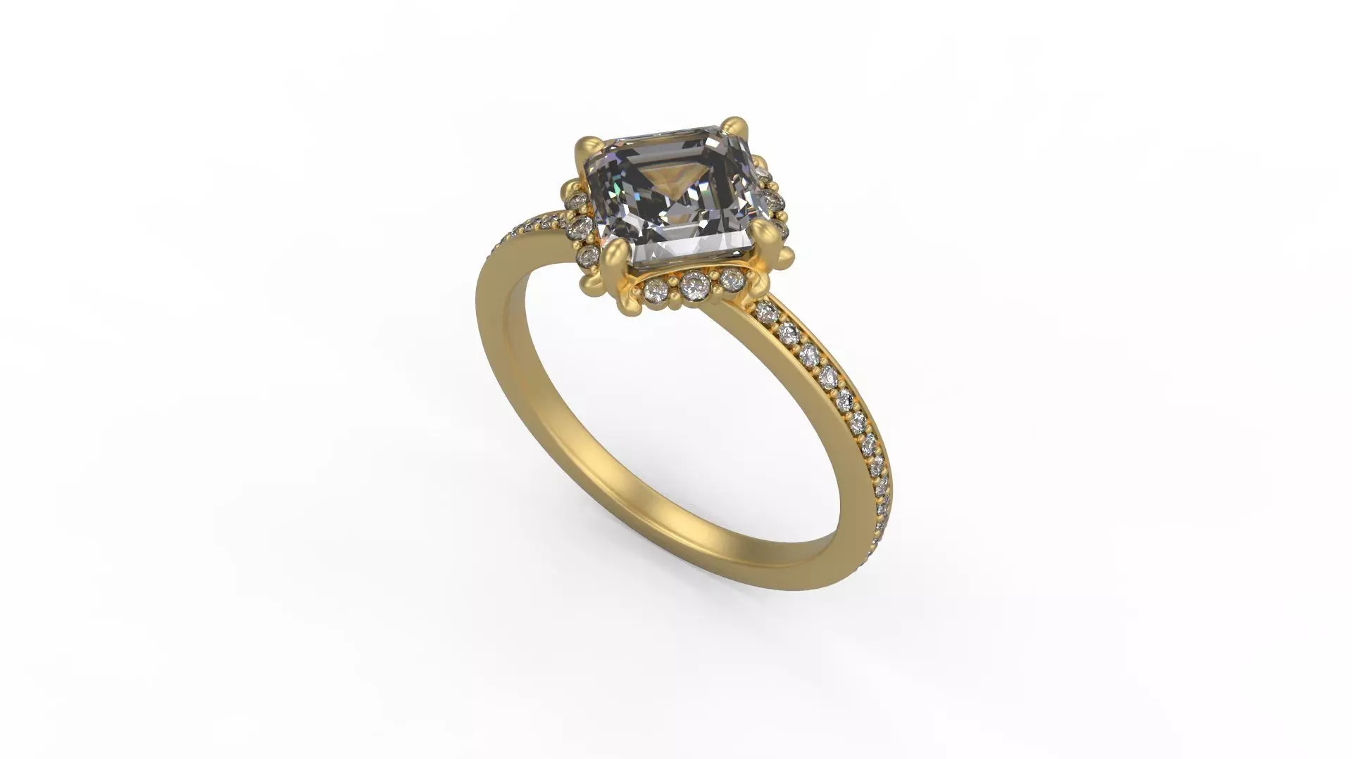 Women Solitaire 2666 3D print model