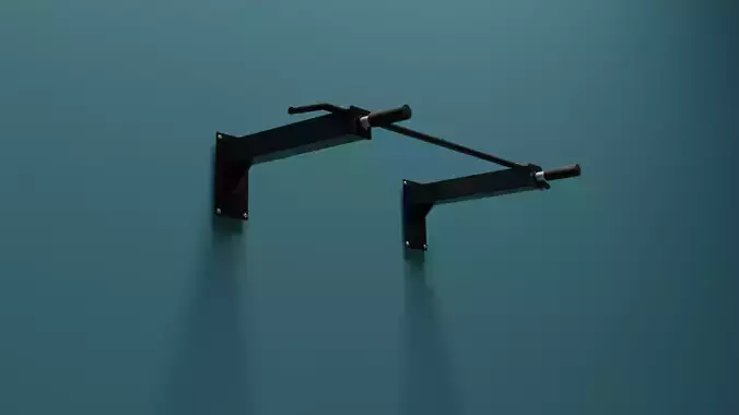 Pull-up bar 3D model