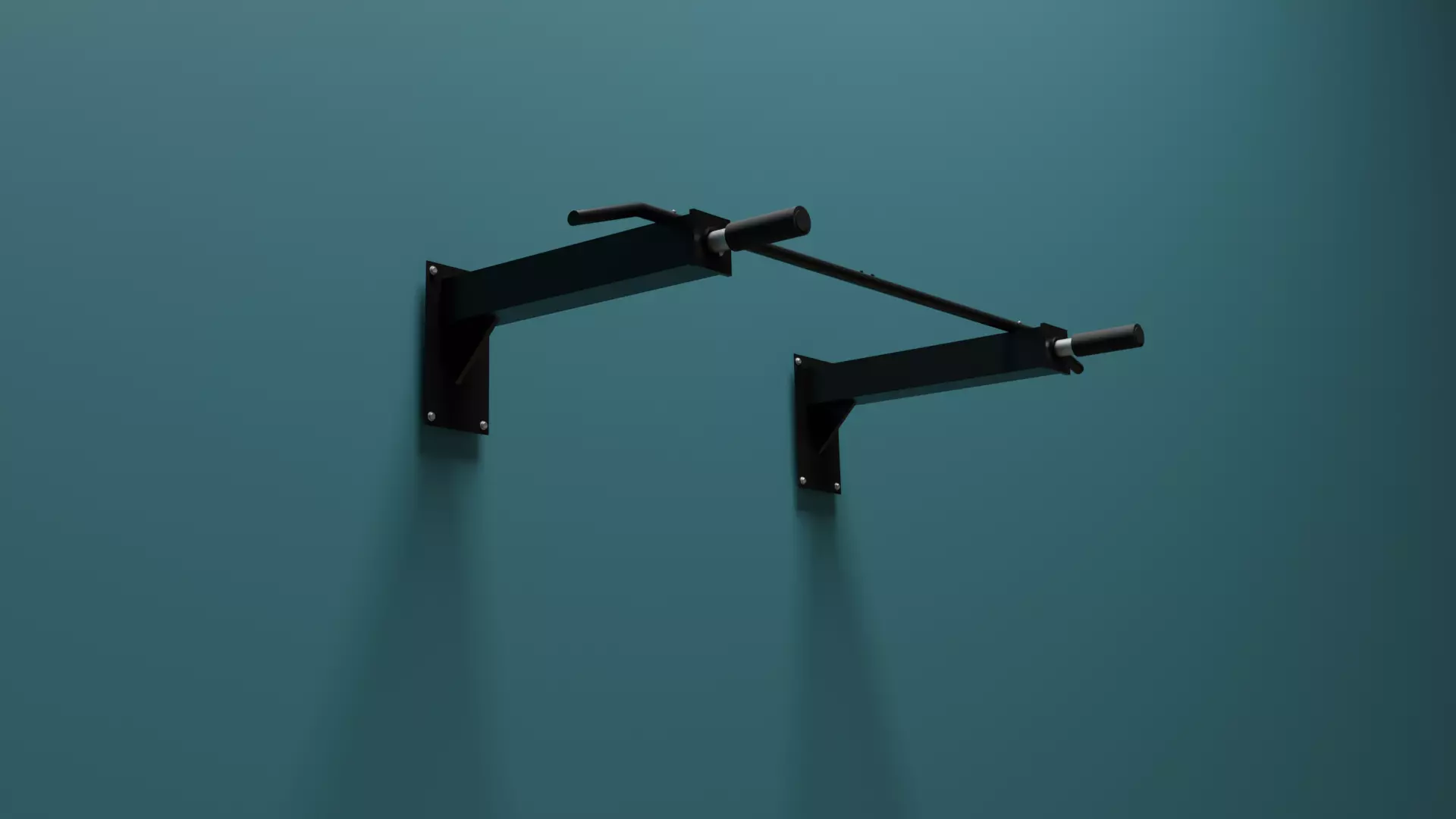 Pull-up bar 3D model_0
