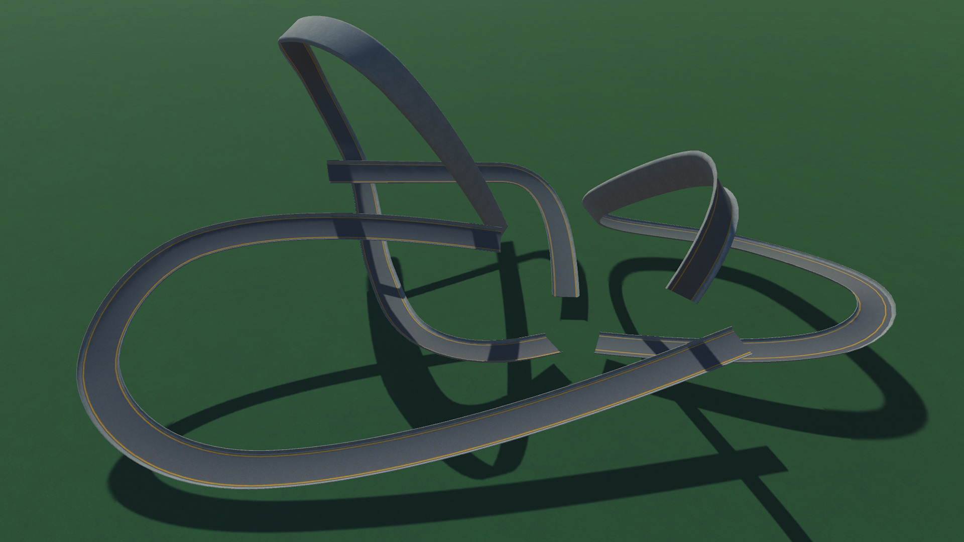 Car Stunt Ramps Mega Pack Low-poly 3D model_23