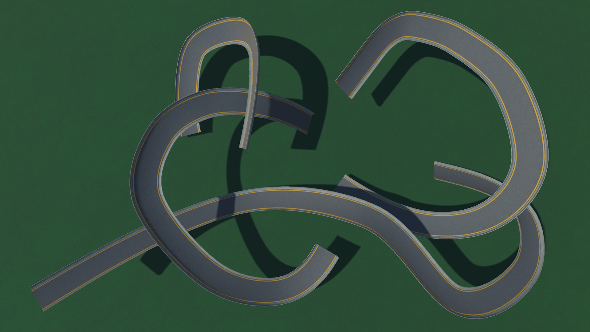 Car Stunt Ramps Mega Pack Low-poly 3D model_24