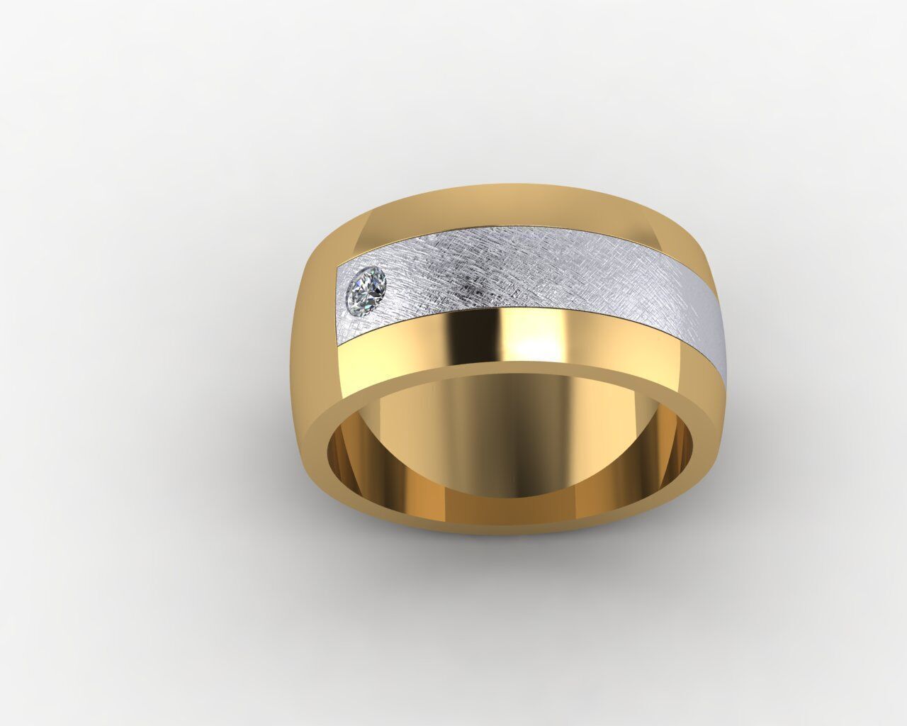 Men Ring 3D print model_2
