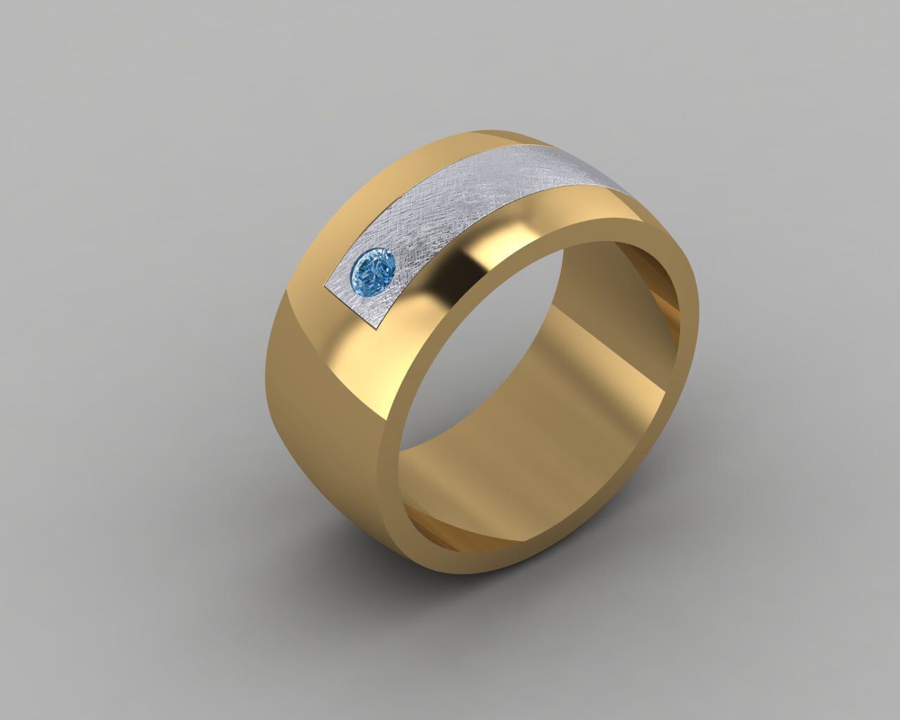 Men Ring 3D print model_24