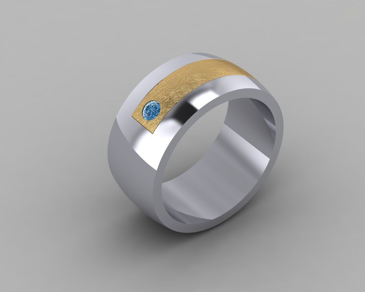 Men Ring 3D print model_26