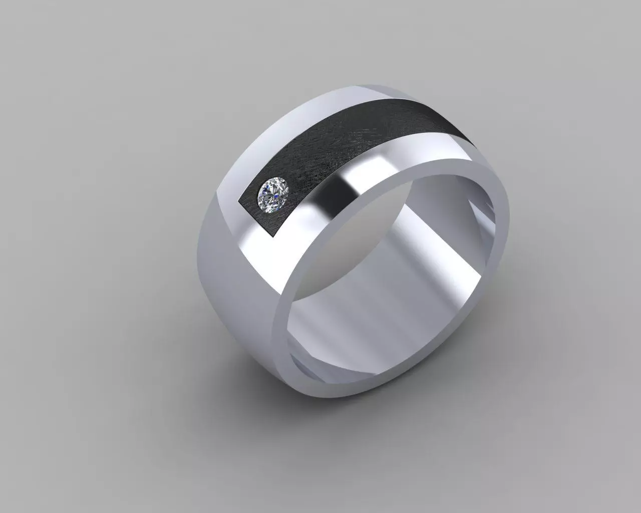 Men Ring 3D print model_0
