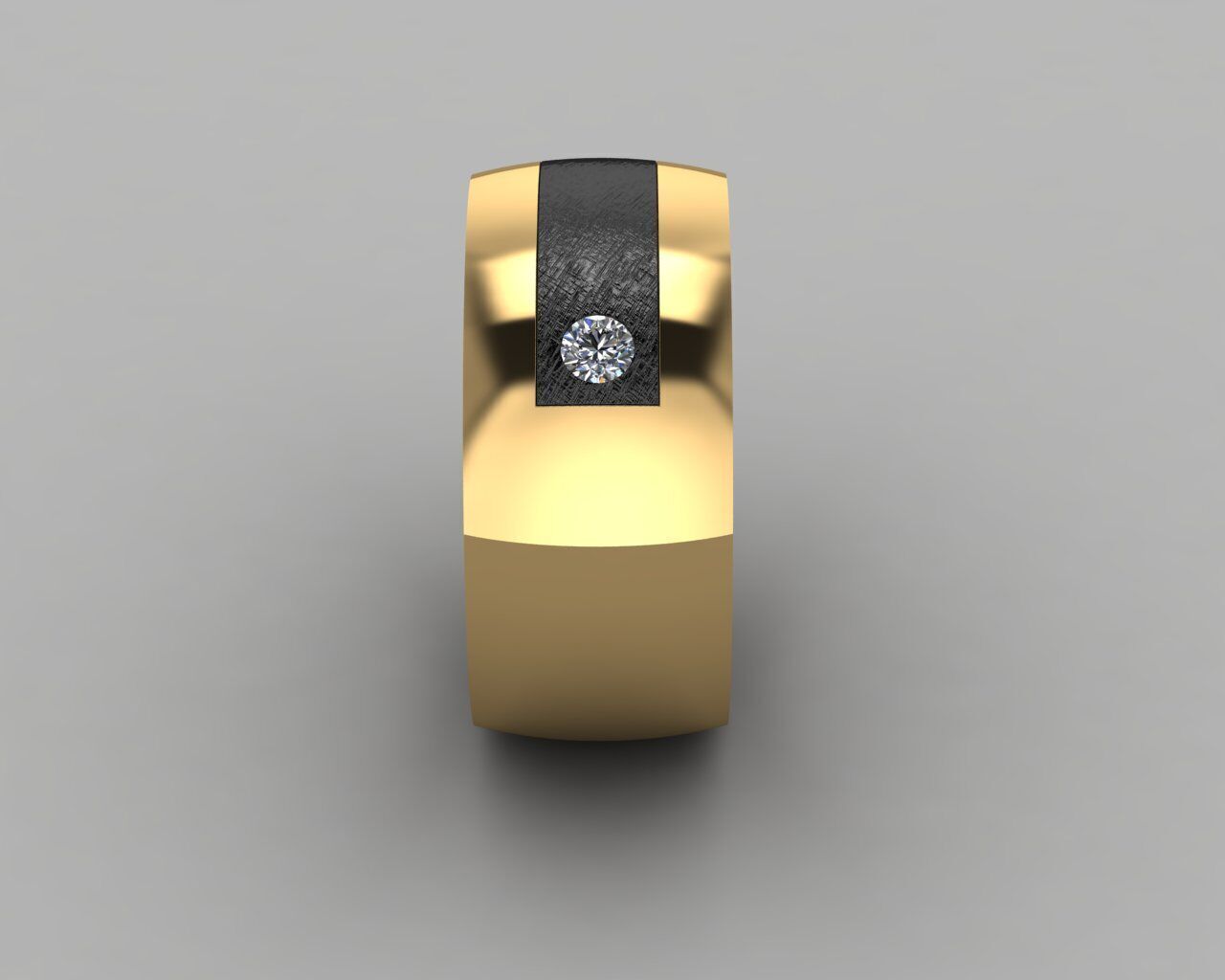 Men Ring 3D print model_11