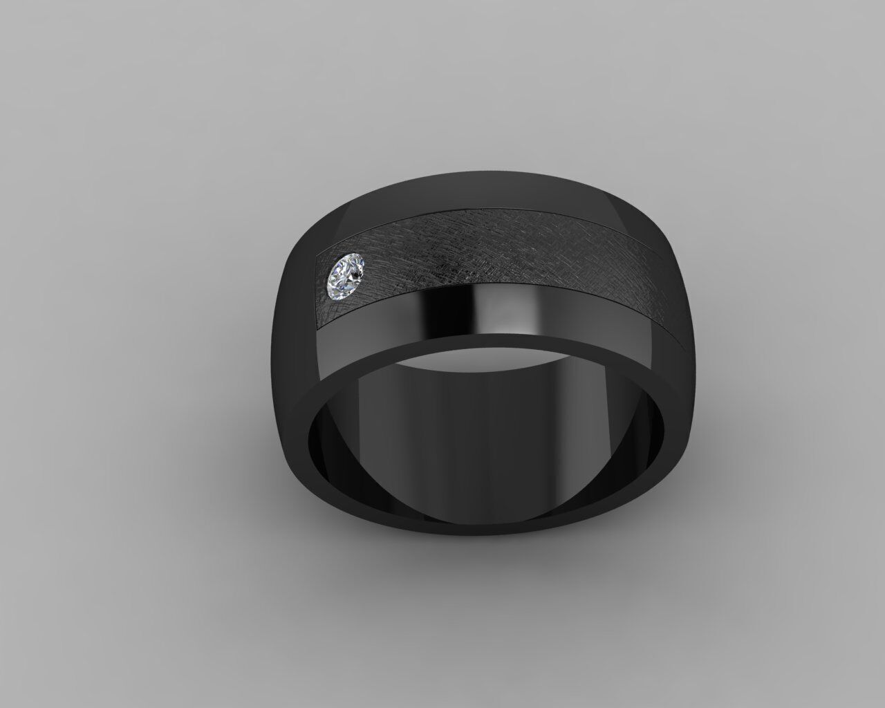 Men Ring 3D print model_22