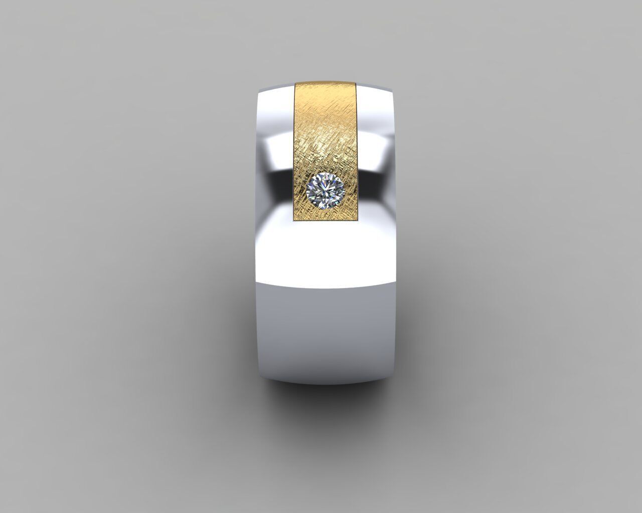 Men Ring 3D print model_7