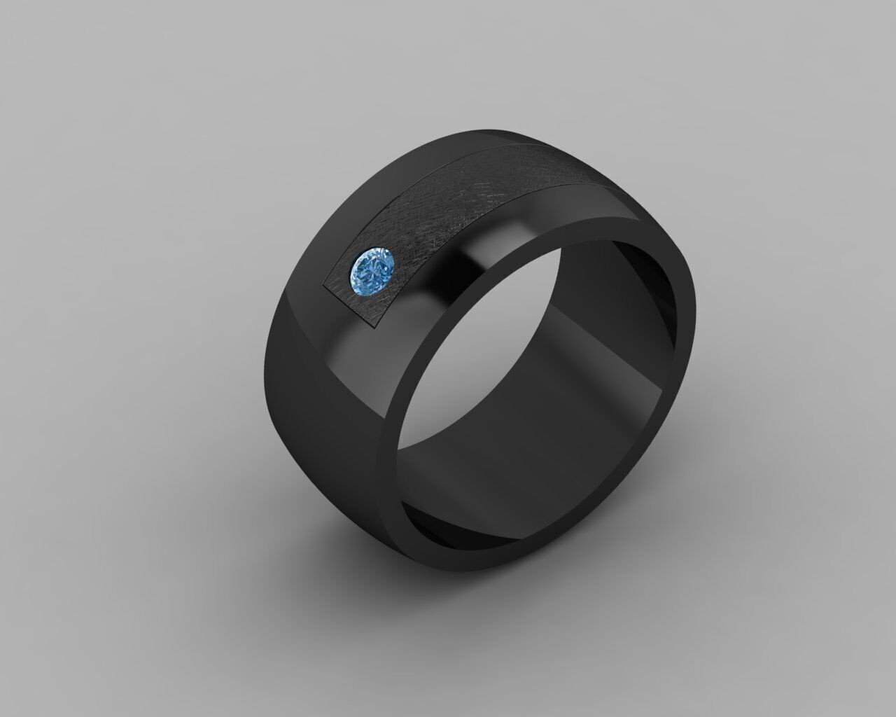 Men Ring 3D print model_23