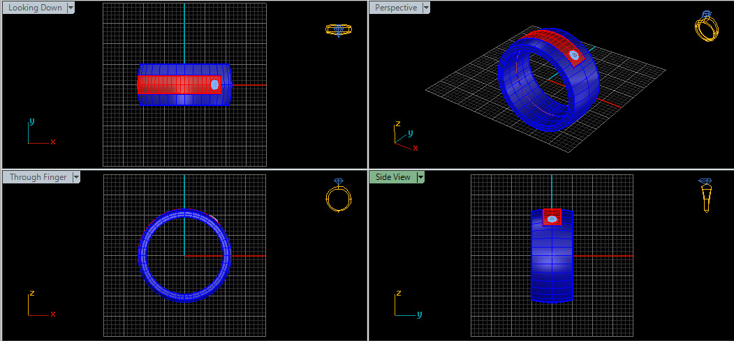 Men Ring 3D print model_28